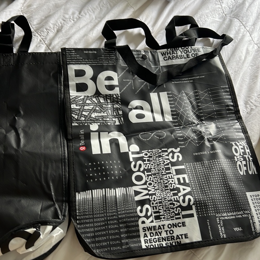 Lululemon totes - Picture 2 of 2